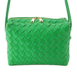 Bottega Veneta Intrecciato Small Loop Camera Shoulder Bag Paraquito